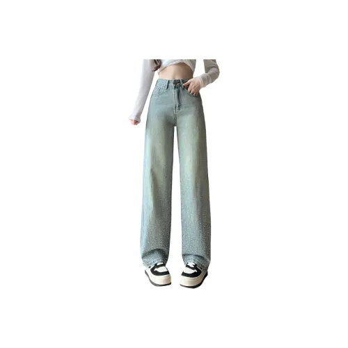 ЮЙЧЖАОЛИНЬ Jade Green Женские Джинсы