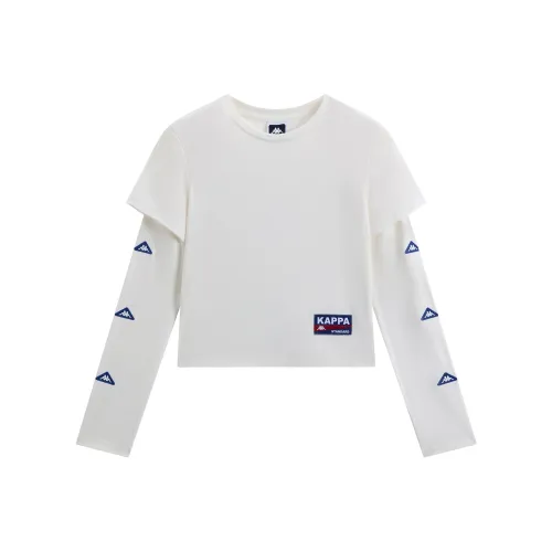 KAPPA PLAYER Pearl White 0051 Женские T-рубашки