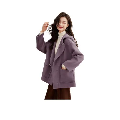 Mo Han Yi Mei Куртка Женская Фиолетовая