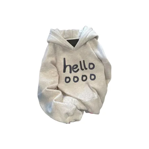 LH HOMME Белый Серый Унисекс Свитшоты