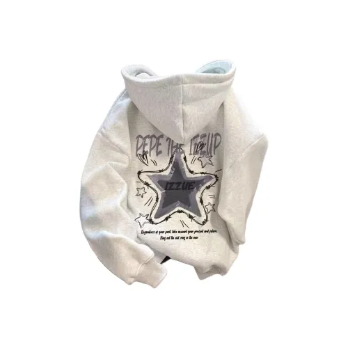 LH HOMME Белый Серый Унисекс Свитшоты