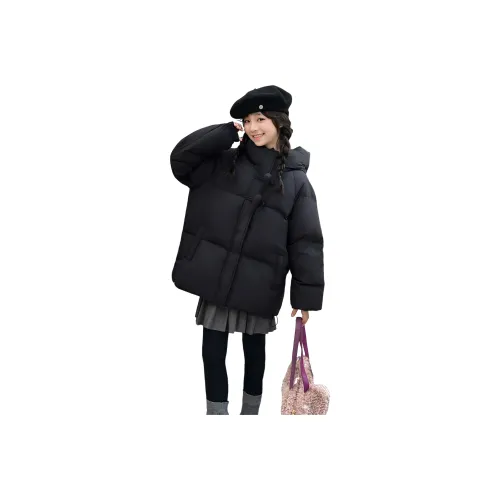 T.MOO Черный Школьный возраст Пуховики