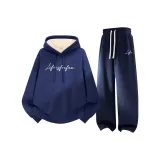 Синий (Ручная работа Life) + Темно-синий Синий (Ручная работа Life Логотип на штанах)