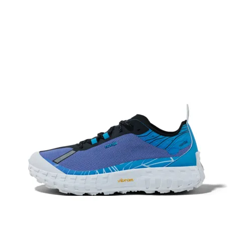 NORDA 001 Износостойкие Низкие Беговые Кроссовки Мужские Синие