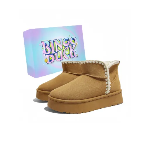BINGO DUCK Женские сноубутсы на платформе