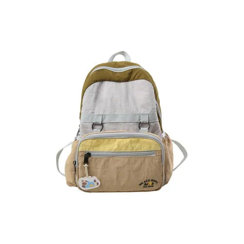 DCLOUD Нейлоновый рюкзак с сетчатым отделением стандартный унисекс разноцветный