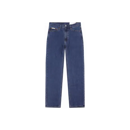 CALVIN KLEIN Джинсы Мужские Темно-синие