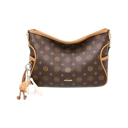 AOKANG PVC Тоут Стандартный Женский Кофейный Экрю