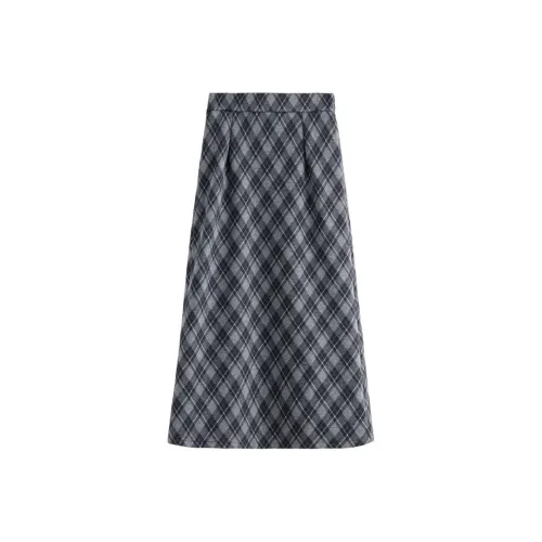 Garbege Женские Повседневные Длинные Юбки