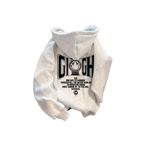 LH HOMME Белый Серый Унисекс Свитшоты