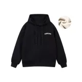 Черный с флисовой подкладкой и утолщением