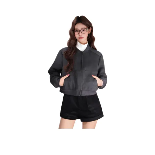 ЮЙЧЖАОЛИНЬ WT111# Фотиния Серый Женский Куртка