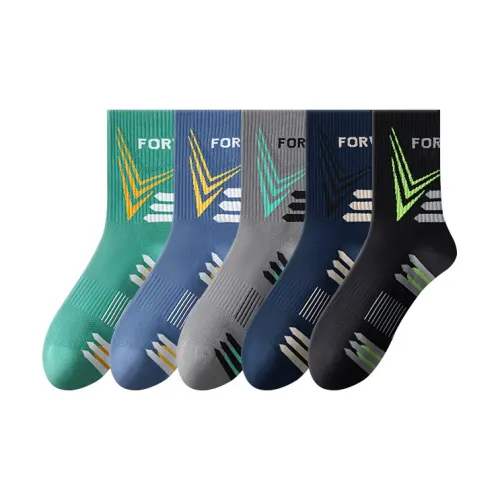 VIM TREE 5 пар в ассортименте Мужские баскетбольные носки
