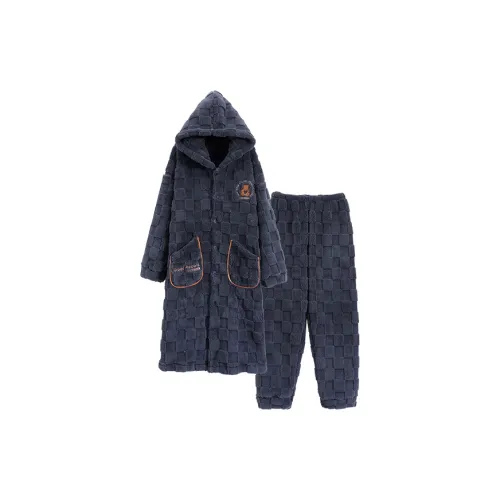 MIIOW Светло-синий женский пижамный комплект