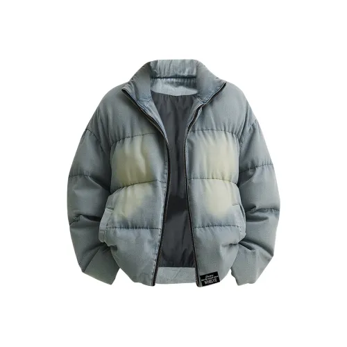 WHELVE Светло-синий унисекс пуховики