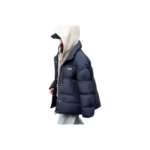 T.MOO Темно-синий школьный возраст пуховики