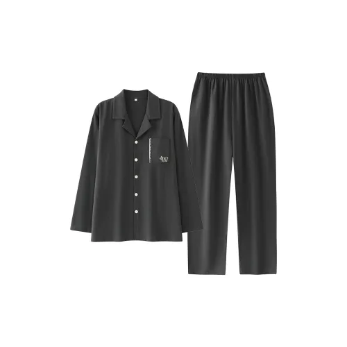 MADALLO Серый Мужской Пижамный Комплект