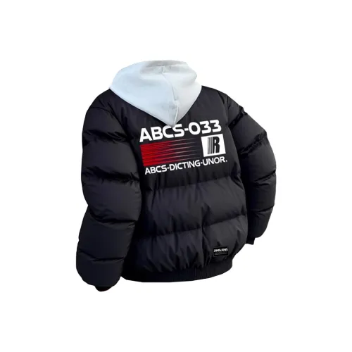 JIMI JONS Черная подкладка куртка высокого качества унисекс пуховики