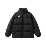 Супер-черный (утолщенный термохлопковый пуховик)