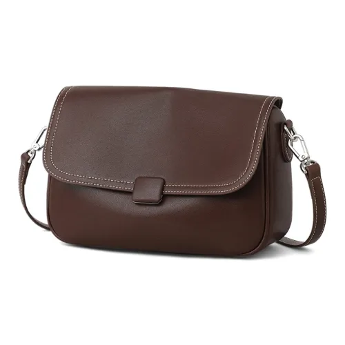 VINEY Коровья кожа с синтетической кожей сумка через плечо стандартная женская кофейного экрю цвета