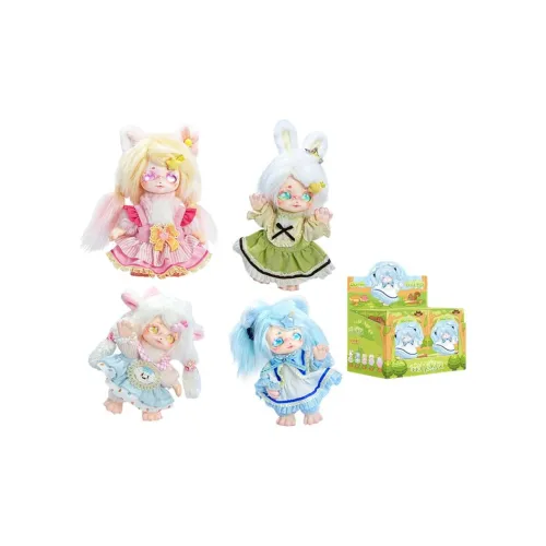 Debbie Wins Maytree DUMIA Лесная Семья Виниловая Плюшевая Кукла Украшение Сочлененная Одежда Переменная Перукка