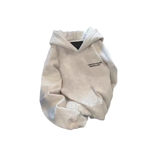 LH HOMME Белый Серый Унисекс Свитшоты