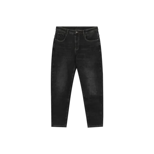 SUPIN LIFE Черный Серый Цвет Унисекс Джинсы