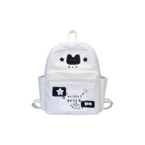 TAIGENU Нейлоновый рюкзак стандартный женский экрю озерный синий