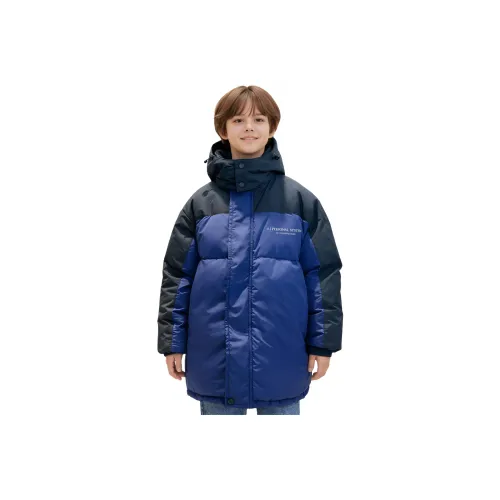 HANSUYI Темно-синий школьный топ