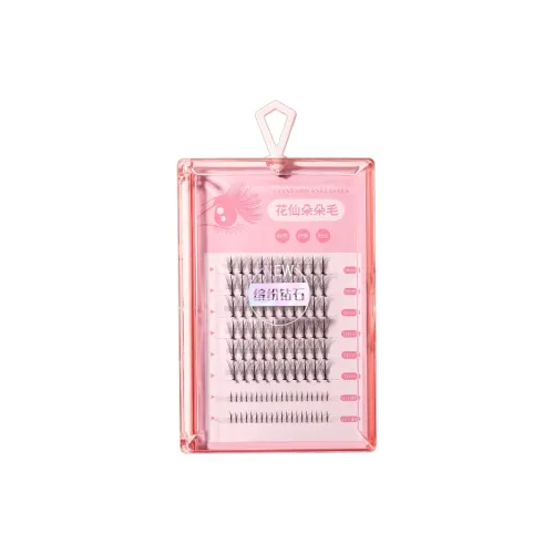 LMLTOP [1 минута привлекательный] Русалка ласточкин хвост цветок фея цветение натуральный кудрявые накладные ресницы