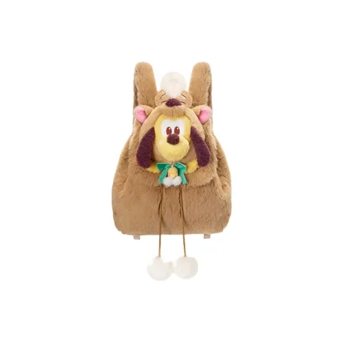 Disney Mickey Mouse и Friends Рождественский Вальс Полиэстер Рюкзак Унисекс Коричневый