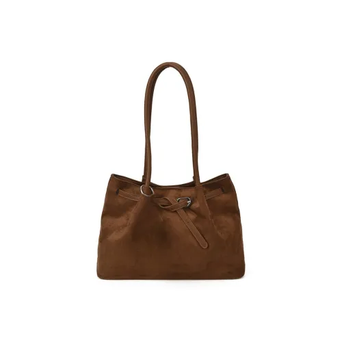 RIVMIND ПУ (полиуретан) с замшей Сумка через плечо Стандартная Женская Коричневый Хаки Черный