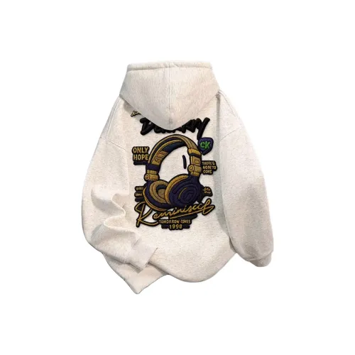 LH HOMME Белый Серый Унисекс Свитшоты