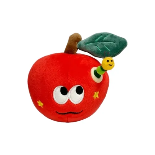 MDH Сюрприз Longworm Красное яблоко Плюшевый Брелок 10 см Длина Тела