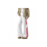 Фотиния Белый Красный Полосы [Утолщенный и с Флисовой Подкладкой]