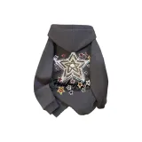 Темно-серый, флисовая подкладка