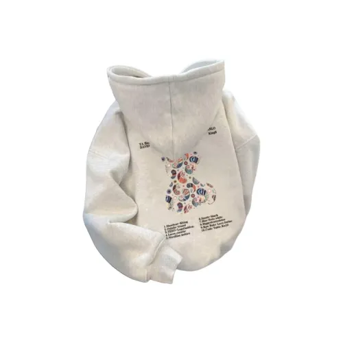 LH HOMME Белый Серый Унисекс Свитшоты