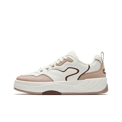 Anta Pg7 Обмотка Износостойкий и Противоскользящий Низкий Топ Стильные Скейтбординги Унисекс Белый