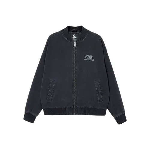 JACK JONES A16 Темно-серый деним Мужские куртки