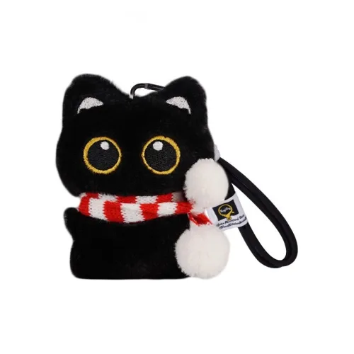 QUBENCHU Милая и очаровательная рыбка обнимающая котенка с большими глазами плюшевая подвеска длина корпуса 10 см