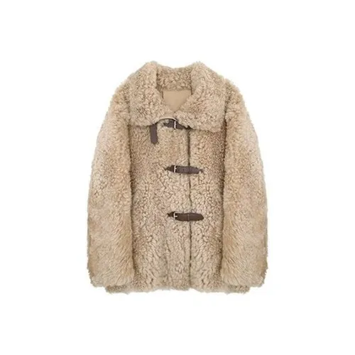 QINGYING Бархатовое пальто с женским дизайном