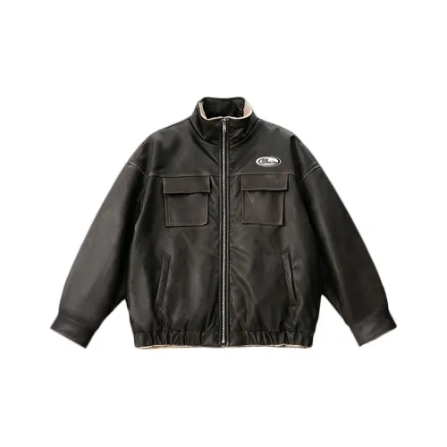 Songlan Унисекс Кожаные куртки