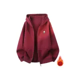 Бордовый [500 г Осенний и Зимний Утолщенный с Флисовой Подкладкой]