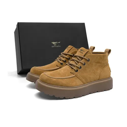 SEPTWOLVES Короткие ботинки для снега на короткую голень мужские