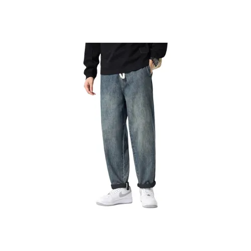 SLLAVIF Мужские Повседневные Брюки