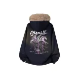 Темно-синий, синий, коричневый, мех