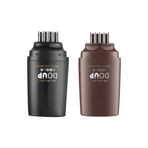 DOUP Патентная расческа Голова Стиль AT Дом Временная покраска Растительный экстракт Серый волосы Покрытие Ручка