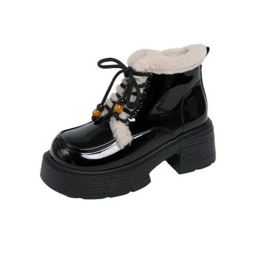 QINBU Флисовая подкладка Низкие утепленные ботинки