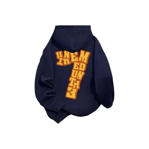 LH HOMME Темно-синий синий унисекс свитшоты