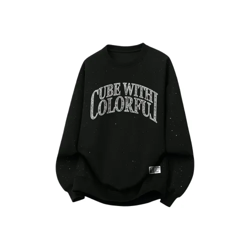 MoYu Черный Унисекс Свитшоты